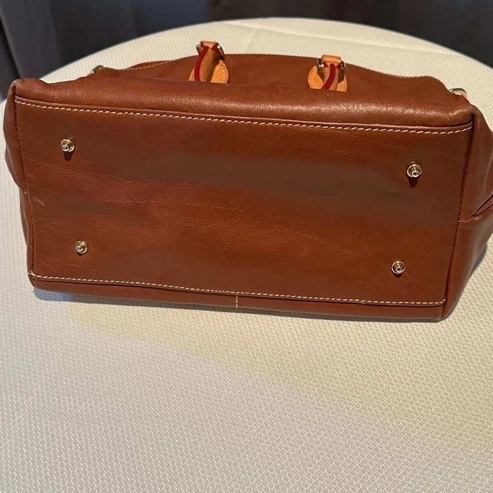 Dooney & Bourke Double Front Pocket Satchel/Crossbody EUC